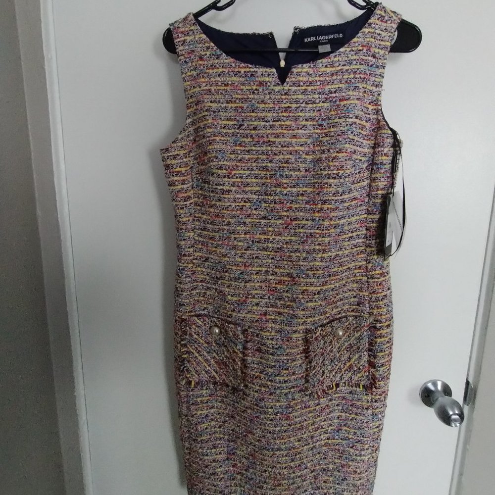 Karl Lagerfeld Multicolor Dress Size 6 (New with tags)